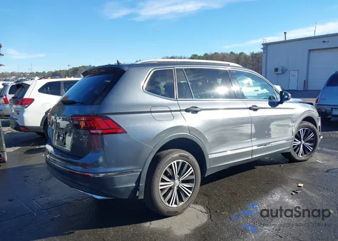 2018 Volkswagen Tiguan 2.0T Se/2.0T Sel z USA, uszkodzony, nr VIN 3VV2B7AX5JM123459